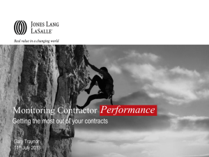 Corporate Powerpoint templates (Jones Lang LaSalle