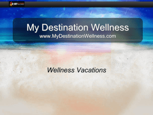 Wellness Vacations - My Destination Wellness