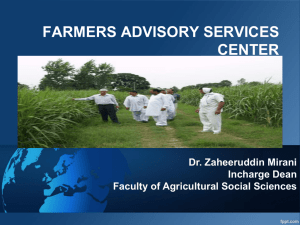 ppt - Sindh Agriculture University, Tandojam