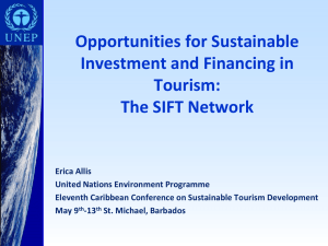 The SIFT Network - Caribbean Tourism Organization