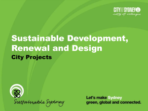 Sustainable Sydney 2030 - Local Government and Shires
