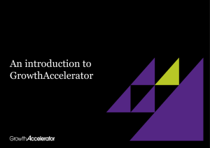 Growth accelerator presentation