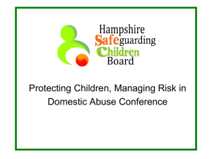 Child Protection Foundation - Hampshire Safeguarding Children