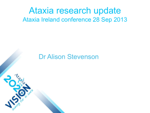 Dr Alison Stevenson`s presentation