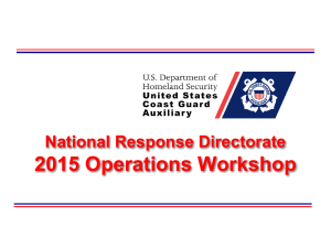 2015 Operations Workshop