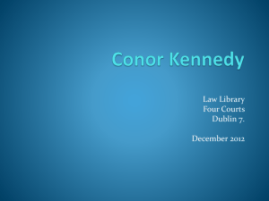 “Appeal Hearings” PPT - Conor Kennedy