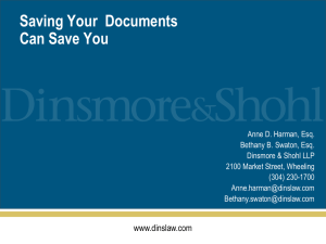 Saving Your Documents Can Save You