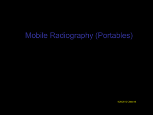 Mobile Radiography
