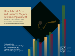 How Liberal Arts and Sciences Majors Fare in Employment
