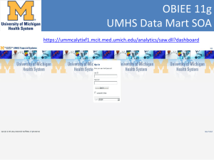 UMHS Data Mart Statement Of Activity by Fund