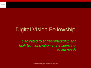 The New Digital Vision Program