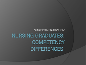 Competencies of Nursing Graduates