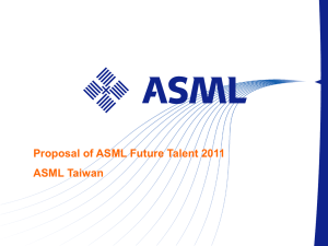 What is ASML Future Talent (AFT)? Objectives