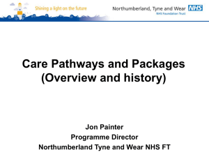 Jon Painter – Northumberland Tyne and Wear NHS FT