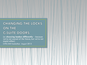Powerpoint - changing the locks - 24aug13