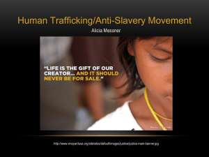 Human Trafficking/Anti