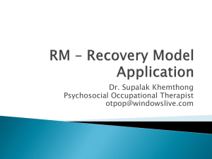 RM * Recovery Model Application