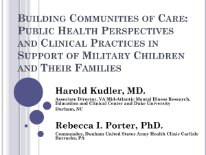 Communities of Care - Military Child Education Coalition