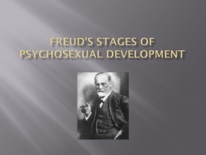 Freud`s Stages of Psychosexual Development