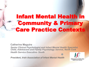 Catherine Maguire on Infant Mental Health Practice