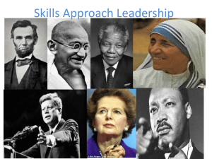 Leadership style power point