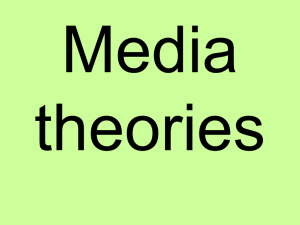 media theories ppt