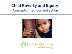 Concepts, Methods, and Action - Academics Stand Against Poverty