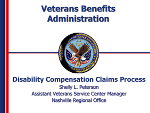 Click here for Shelly Peterson VA Disability Claims Process