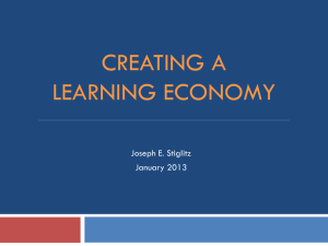 Learning for a New Economy - Initiative for Policy Dialogue