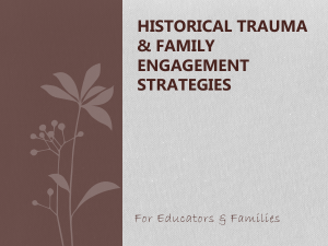 Historical Trauma Effects on Student Learning