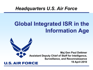 Global Integrated ISR