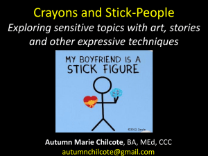 Crayons and Stick-People: Exploring Sensitive Topics with Arts