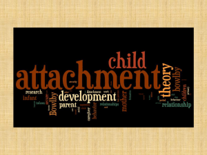 Attachment Theory Powerpoint-Sotelo