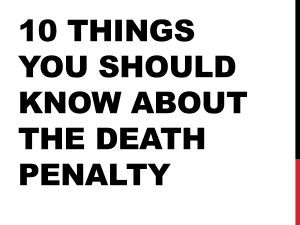 10 things you should know About the death penalty in Tennessee
