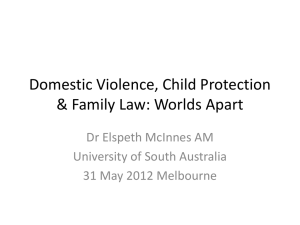 Child Welfare & Family Law - Women Everywhere Advocating
