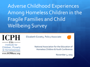 Adverse Childhood Experiences among homeless children in the
