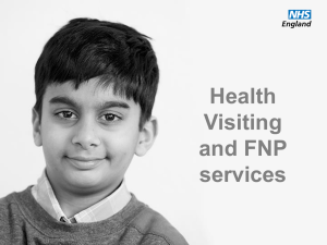 Health Visiting & FNP Services