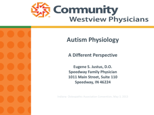 What is Autism Spectrum Disorder - Indiana Osteopathic Association