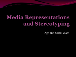 Media Representations and Stereotyping