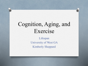 LifeSpan - Exercise on Cognition and Aging