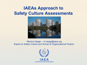 IAEA - Safety Culture Symposium