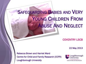 Safeguarding Babies and Very Young Children