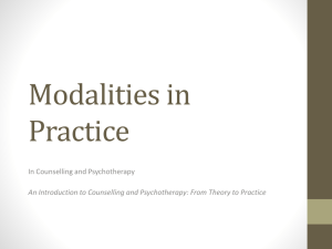 Modalities in Practice
