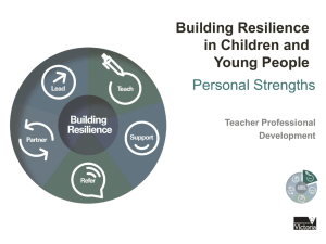 Personal Strengths - Department of Education and Early Childhood