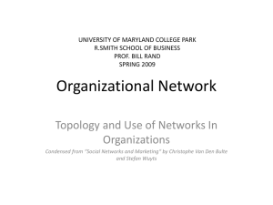 Organizational Network - ccb