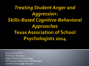 Handout 1 - Texas Association of School Psychologists