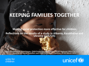 Social Transfers - UNICEF Office of Research