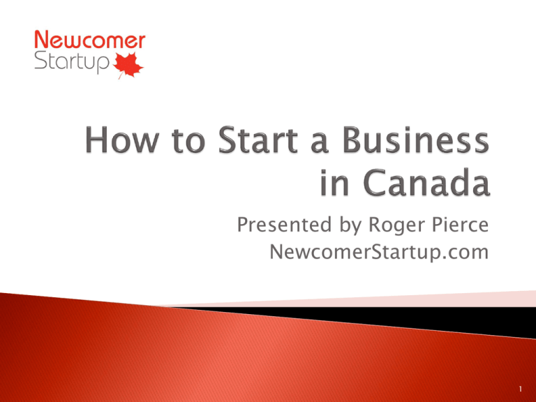 How To Start A Business In Canada