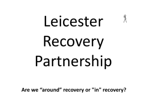 Roberts Leicester Recovery Partnerships