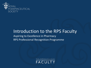 Introduction to the Faculty